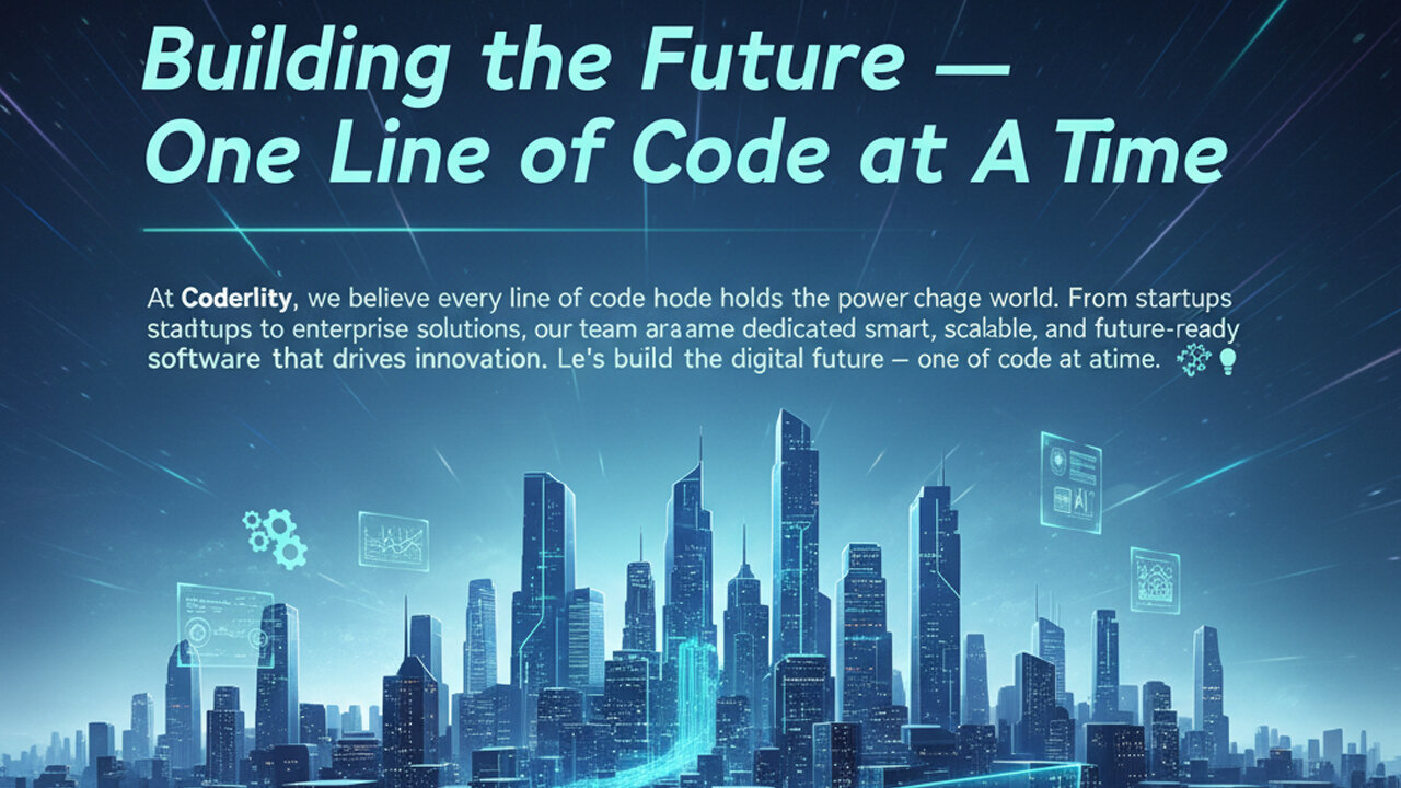 Building the Future — One Line of Code at a Time