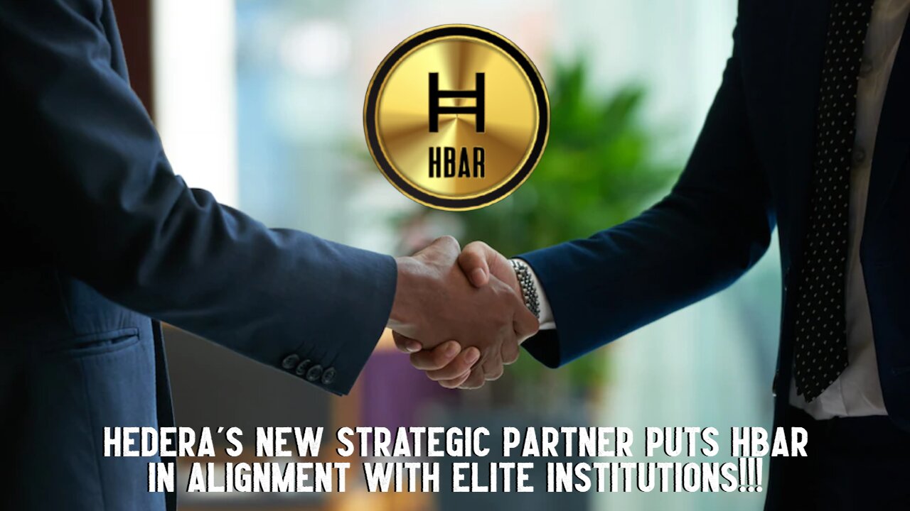 Hedera's Strategic Partner Aligns Them With Elite Institutions!!!