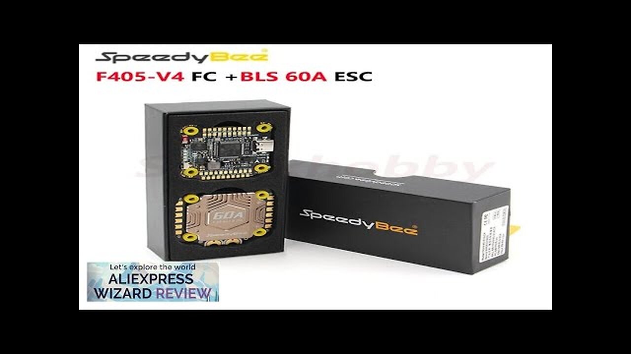 NEW SpeedyBee F405 V4 BLS 60A Stack (F405 Flight Control+BLS 60A 4in1 Review