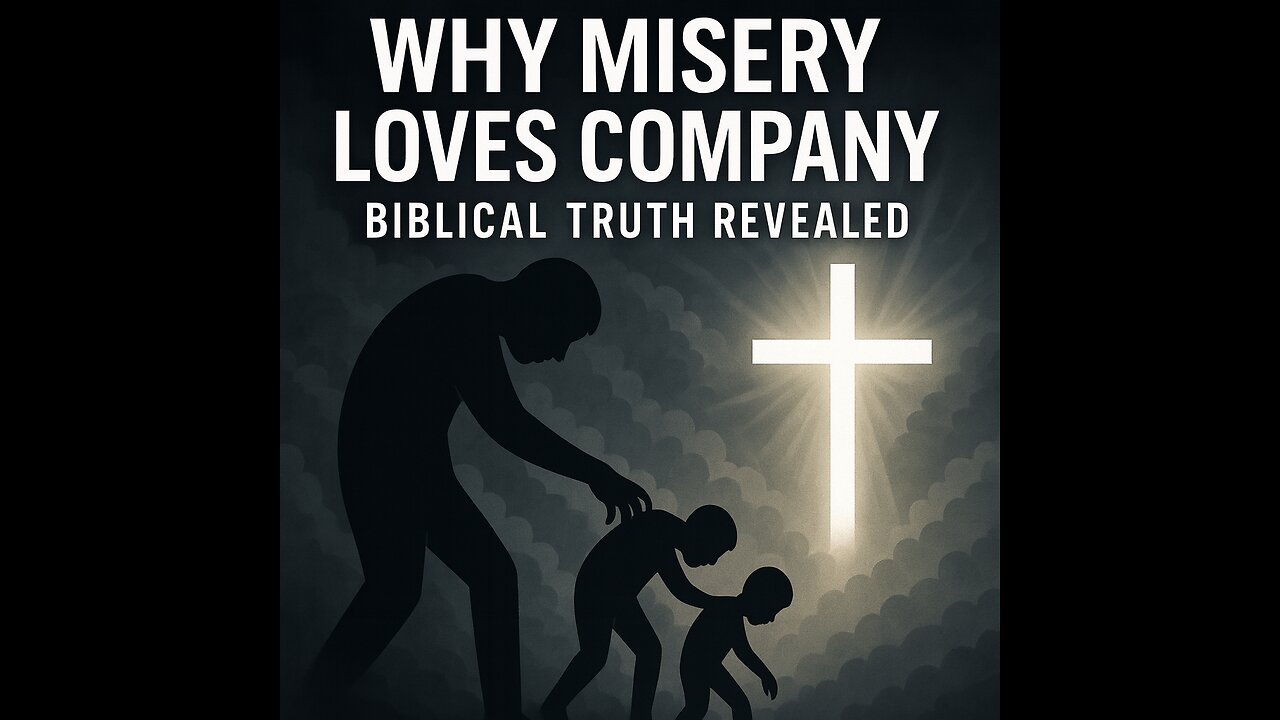 Why Misery Loves Company and the Biblical Truth.