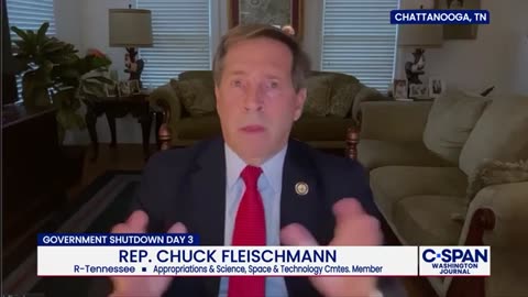 Rep. Chuck Fleischmann on Day Three of the Government Shutdown