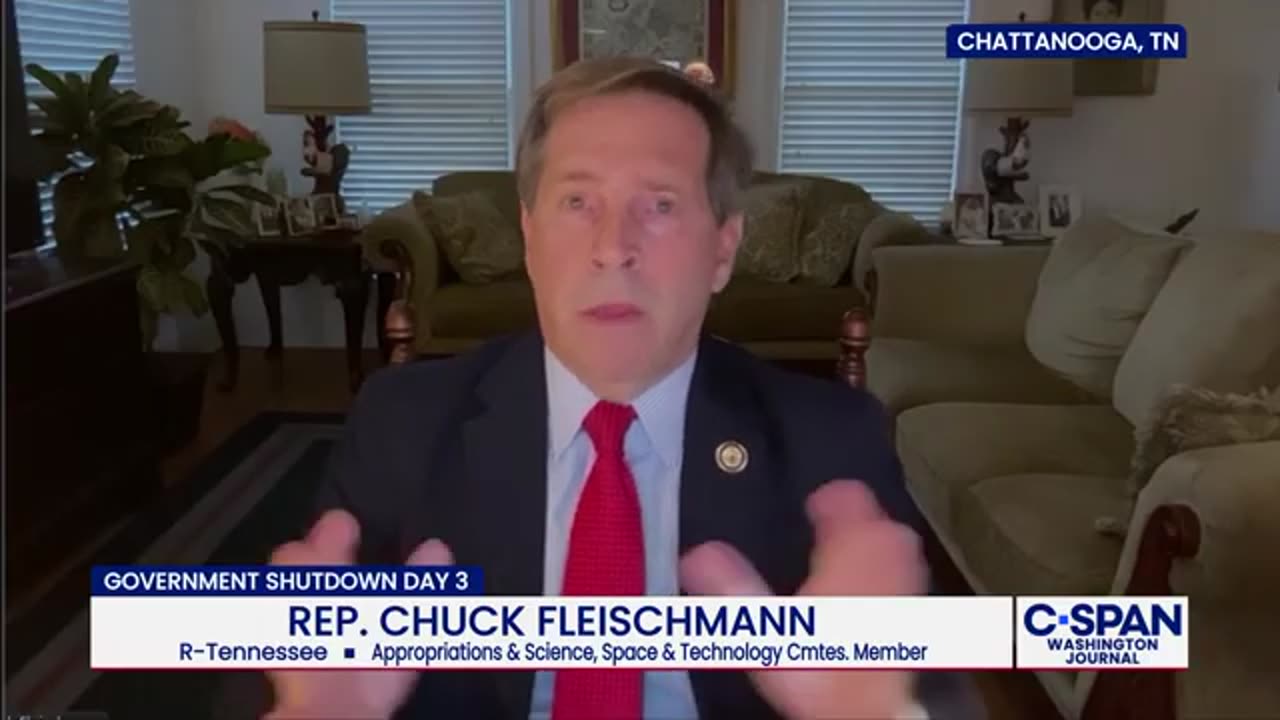 Rep. Chuck Fleischmann on Day Three of the Government Shutdown