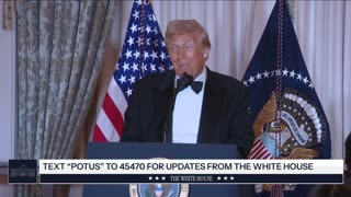 President Trump Attends the State Department Kennedy Center Honors Medal Presentation Dinner