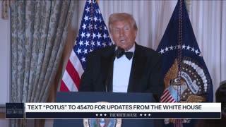 President Trump Attends the State Department Kennedy Center Honors Medal Presentation Dinner