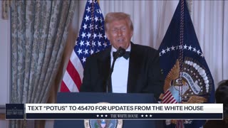 President Trump Attends the State Department Kennedy Center Honors Medal Presentation Dinner