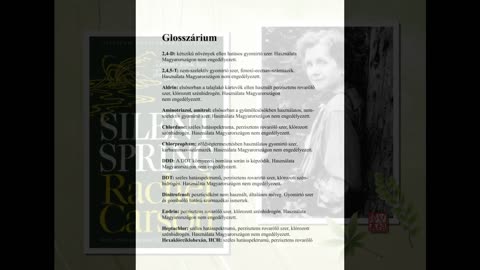 Néma tavasz - Glosszárium