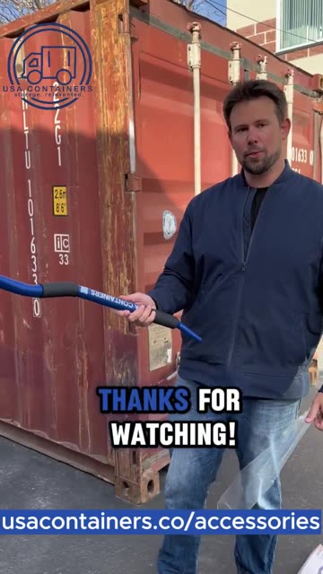 Make Container Access Easier with the Easy-Open Door Bar | USA Containers