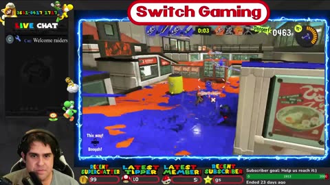 Splatoon 3 Turf War Gameplay *LIVE*