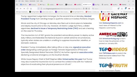 President Trump Says He’s Ready to Invoke the INSURRECTION ACT If Necessary (