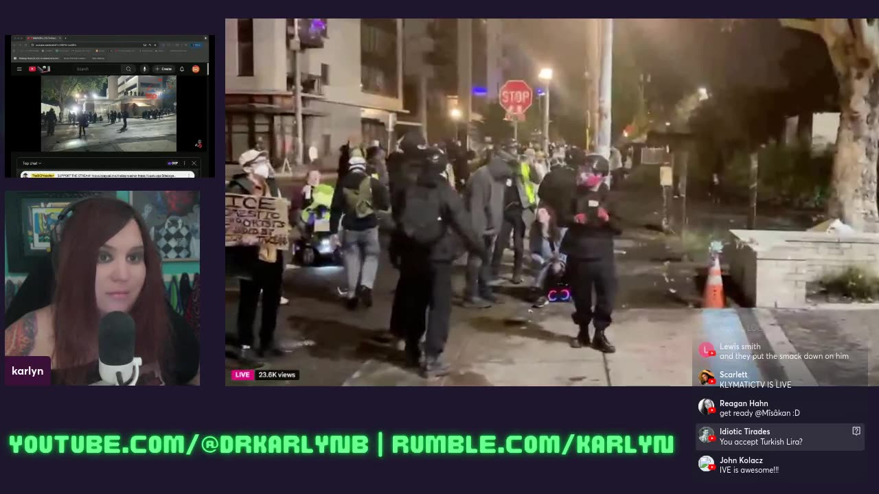 LIVE ANTIFA RIOT / PROTEST COVERAGE, PORTLAND ICE FACILITY