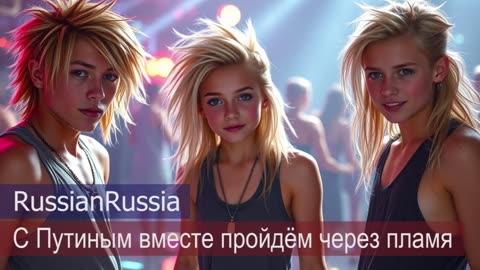 С Путиным вместе пройдём через пламя - Путин прославит родную страну