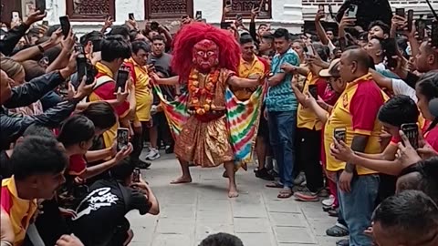 Majipa Lakhe Dance, Indra Jatra, Kathmandu, 2082, Part IV