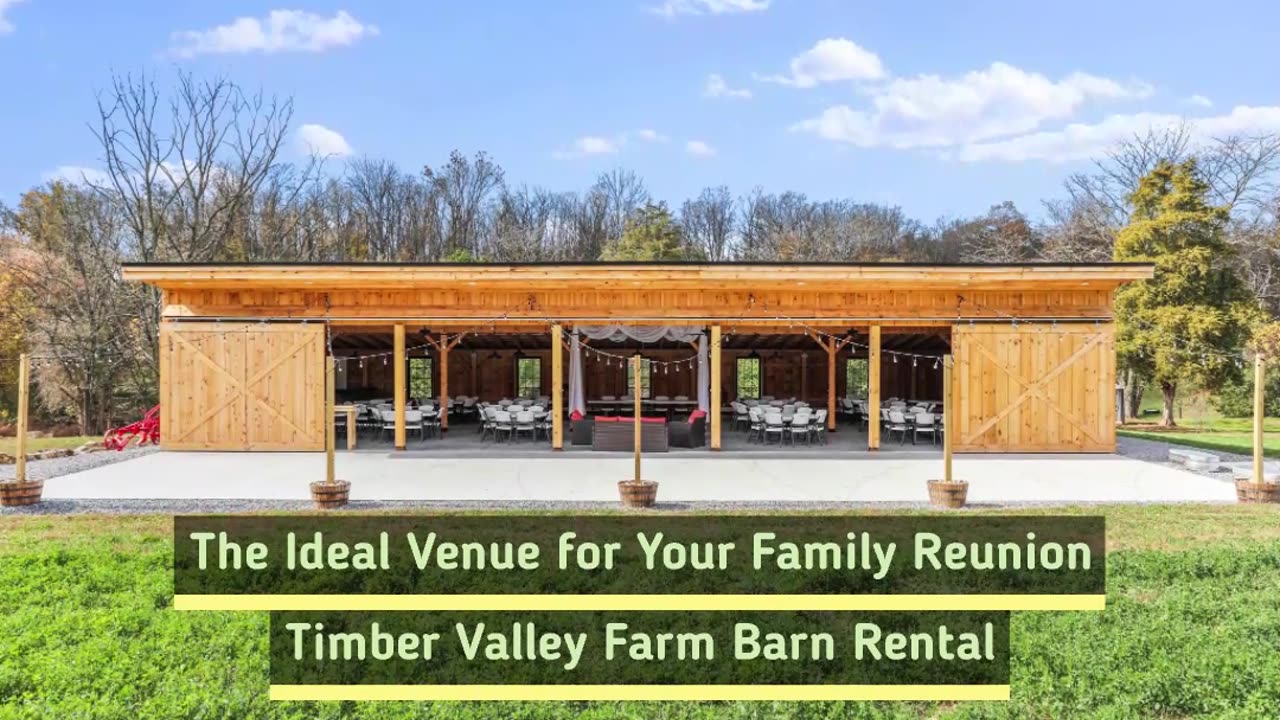Family Reunion Event Venue Clear Spring Maryland