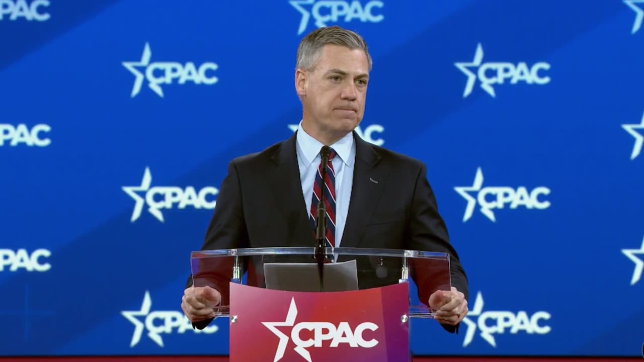 Senator Jim Banks at CPAC - Feb 20, 2025