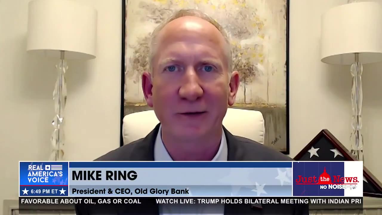 Old Glory Bank CEO Mike Ring recaps Senate hearing on debanking