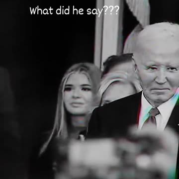 What Do You Think Barron Said to Biden?