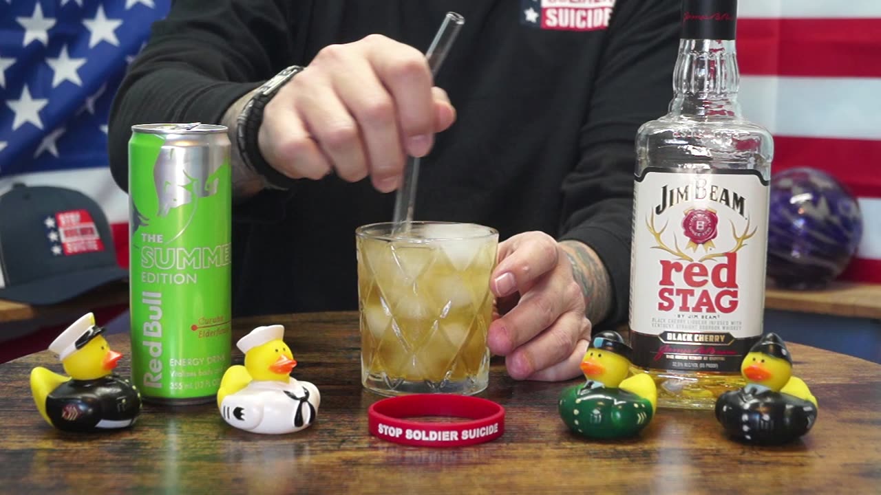 Fred Danzl - Jim Beam Red Stag & Red Bull Curuba & Elderflower Energy Drink