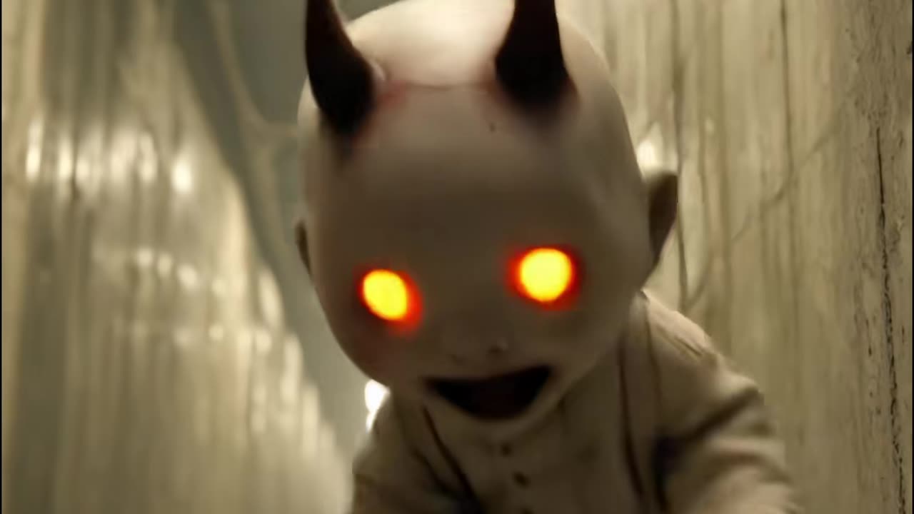 😨⏳ Wait 5 seconds Scary toy – crochet + clay + 3D printed Lin... | TheHauntingHour