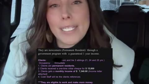 family is being guaranteed roughly $7000 a month that works out to over $80,000 for the year