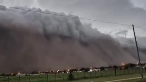 Clouds over Buenos Aires, Argentina