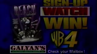 October 7, 1998 - Watch and Win WB4 WTTV Indianapolis Galyan's Contest