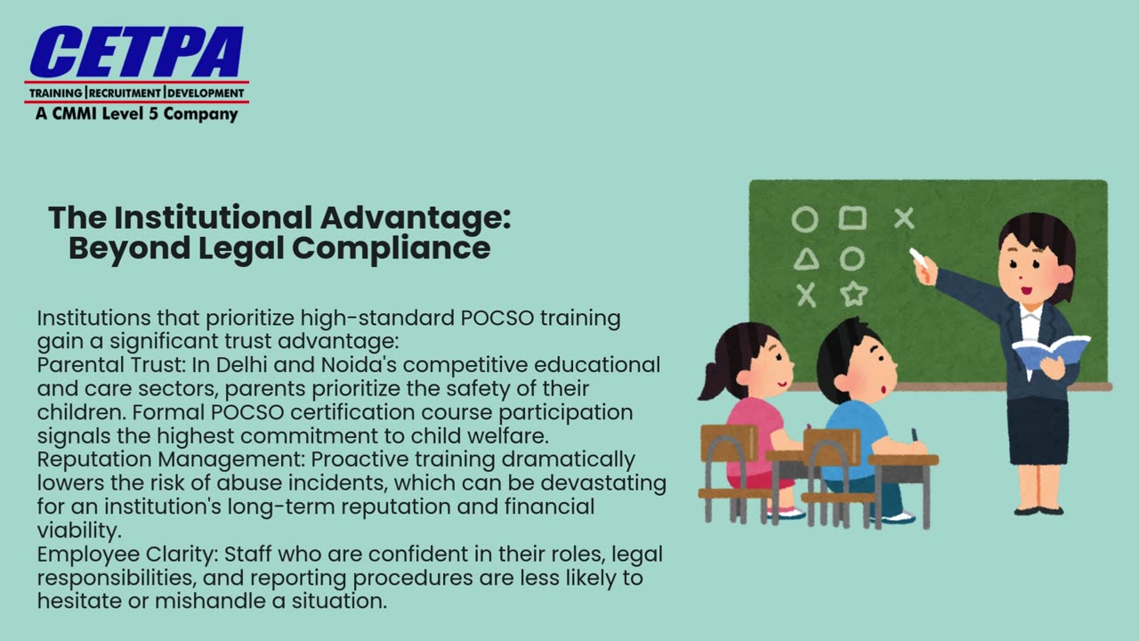 Why Mandatory POCSO Certification Training is Essential for Institutions in Delhi-NCR
