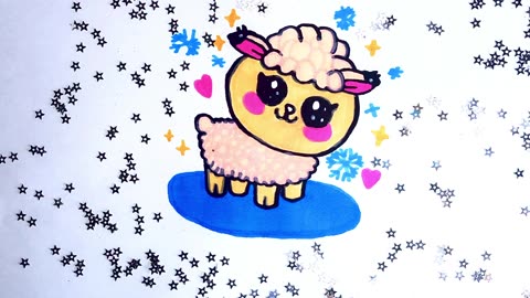 🐑✨ Kawaii Sheep • Cozy Aesthetic Vibe 🌿🤍