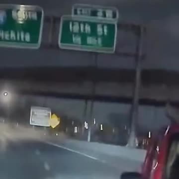 Bodycam footage captures a suspect trying to flee during a high-speed police chase. After a PIT