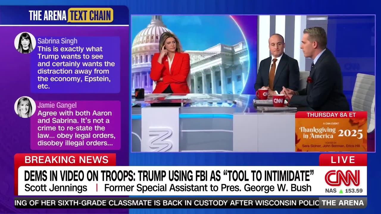 Scott Jennings Stuns CNN host on the Six Seditious Democrats