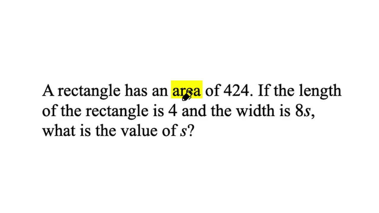 5th Grade Math Problem! Solve Rectangle Area Problems Like a Pro!