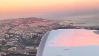 Flock of birds smash into a plane during takeoff from Algeria