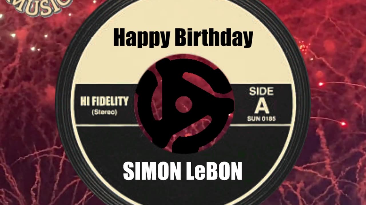 HAPPY BIRTHDAY to SIMON LeBON