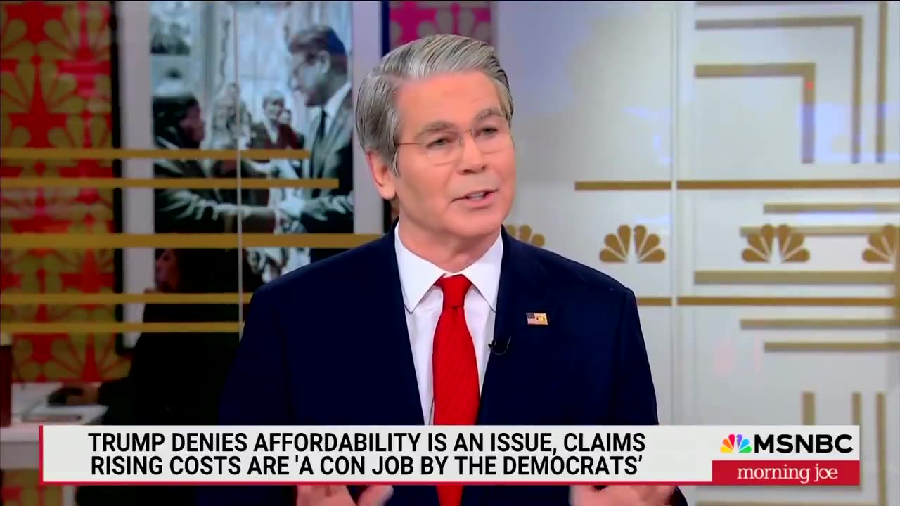 Treasury Sec. Scott Bessents brilliant response to fake news B.S. narrative