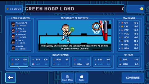 Green Hoopland Season 2: GOTD day 19 (10-6) Boston Blitz @ (5-11) Antarctica Glaciers