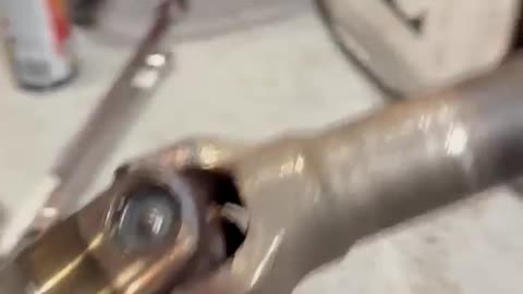 Failing U-Joint drive shaft from my 2008 Honda Gold Wing