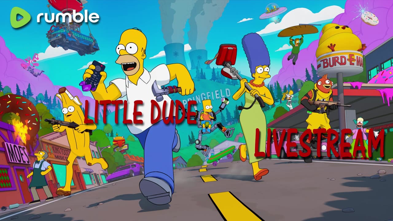 Fortnite Nuclear Evil Homer Simpson // LittleDude