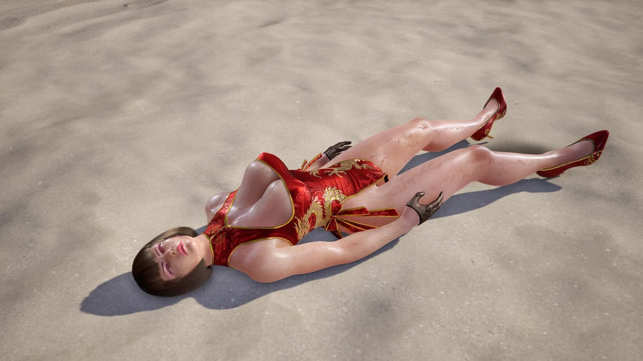 TK8 Ryona - Anna (Qipao)