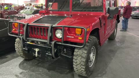 (659) 2006 Hummer H1 Alpha Open-top 6.6L DURAMAX DIESEL LBZ at Barrett-Jackson showroom