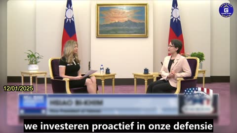 【NL】Taiwanese vicepresident Hsiao Bi-Khim over het handhaven van vrede door kracht