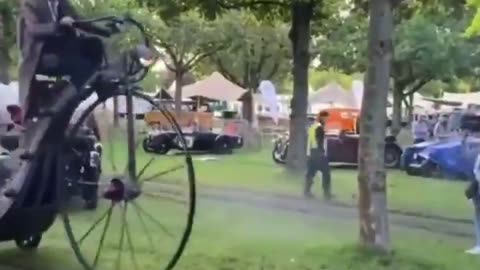 These Steampunk vehicles at Classic Days Düsseldorf
