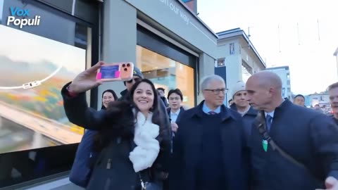 Bill Gates at Davos Switzerland 2026