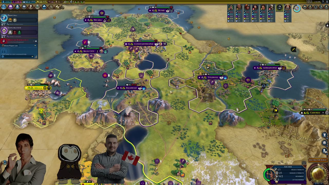 Civ 6 With the Boys