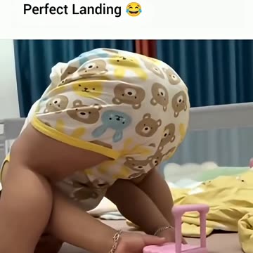 Perfect Landing 😁😅😂