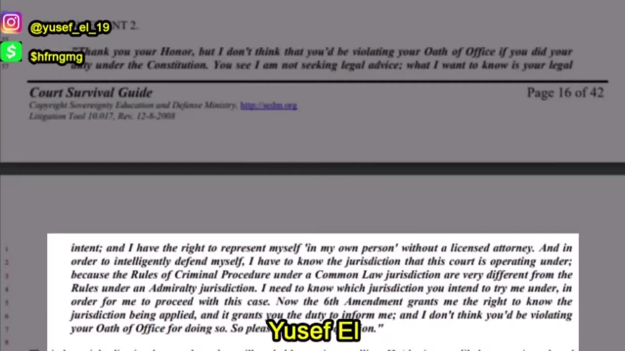 What to Say in Court if You Did Not Injure a Living Man or Woman
