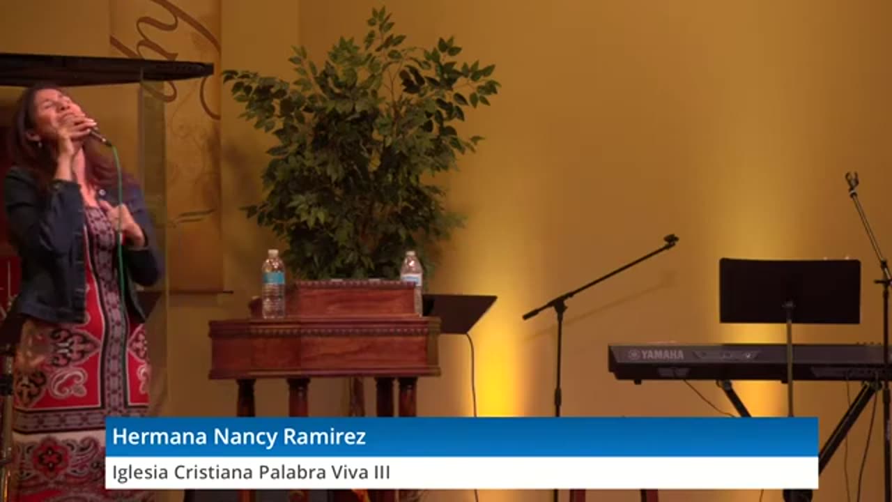 Nancy Ramírez En vivo Cantando Y Ministrando, Completo.