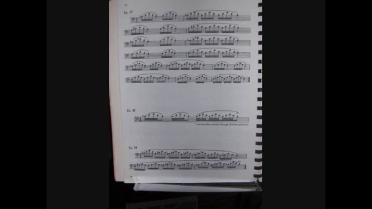 The Remington Warm up Studies for Trombone Page 30