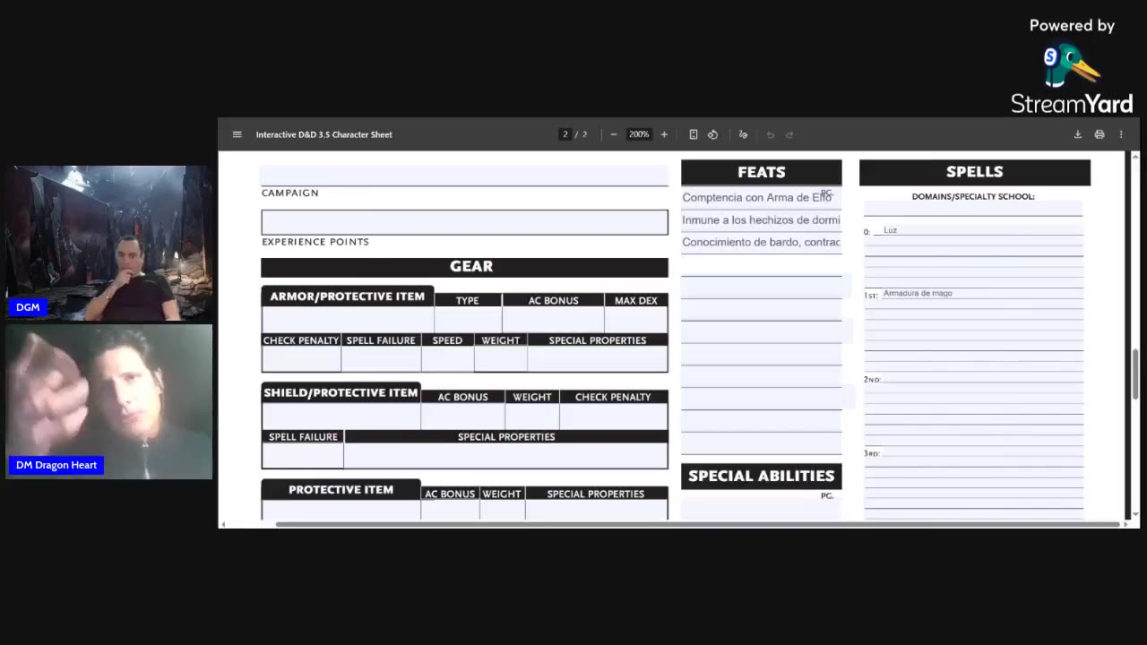 ¡Así se crea un personaje épico en Dungeons and Dragons 3.5 P5!