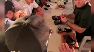 Khabib Nurmagomedov Arm-Wrestles Zlatan Ibrahimovic