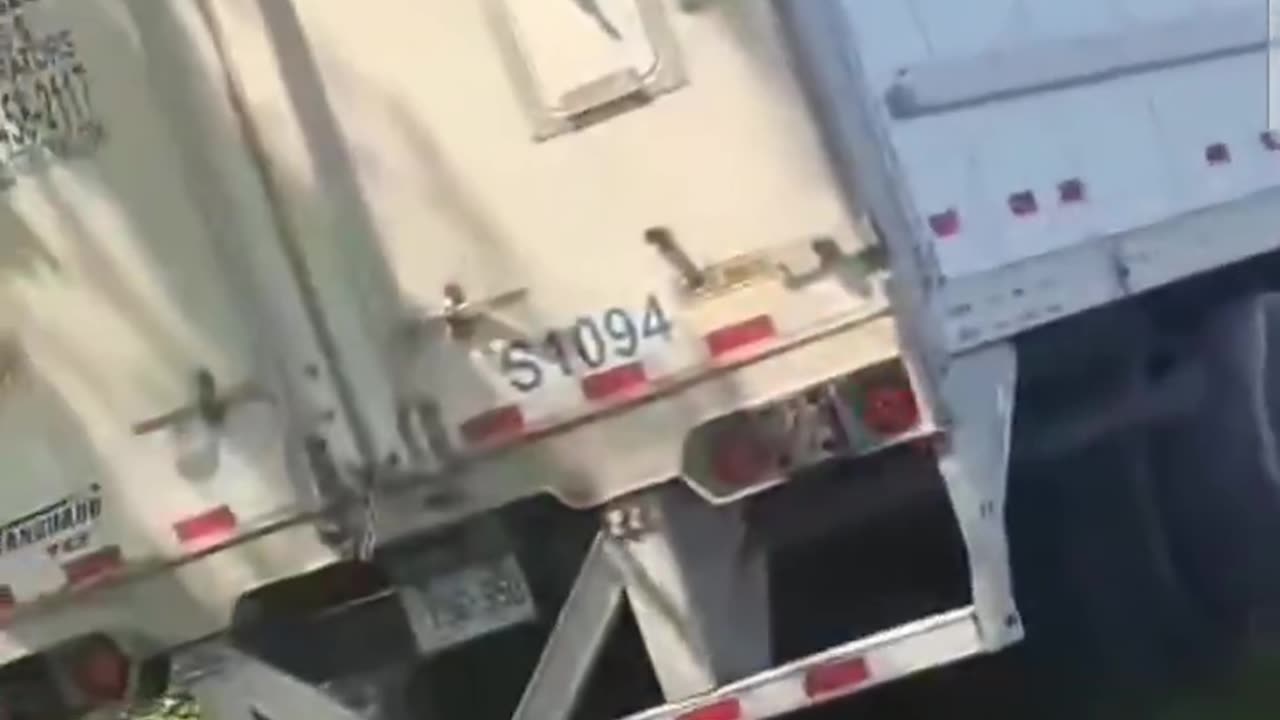 How can someone be so clueless to the road he is driving on and to the size of truck/trailer??