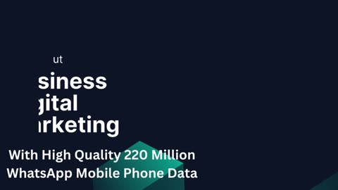 220 Million WhatsApp Mobile Number List | Verified WhatsApp Number Database & Phone Data
